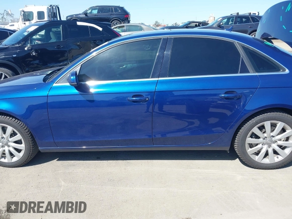 2013 Audi A4 Premium with VIN WAUAFAFL8DN049558, listed as a IAAI auction lot 41958979 with 136,543 mi miles. Bid and sale history available at carsss.com. Image 14.