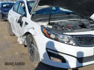 2015 Kia Optima LX with VIN KNAGM4A73F5600350, listed as a IAAI auction lot 41811976 with 154,924 mi miles. Bid and sale history available at carsss.com. Image 15.