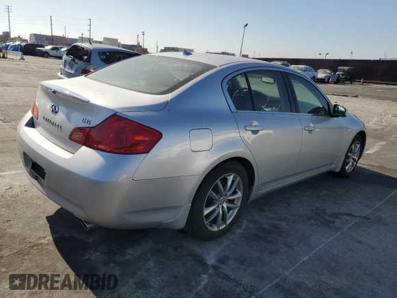 2008 Infiniti G35 Journey with VIN JNKBV61EX8M206811, listed as a Copart auction lot 63681425 with 140,215 mi miles and Salvage title. Bid and sale history available at DreamBid. Image 3.