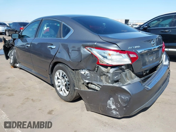2016 Nissan Altima 2.5 S with VIN 1N4AL3AP0GN389704, listed as a IAAI auction lot 41980365 with 135,682 mi miles. Bid and sale history available at carsss.com. Image 3.