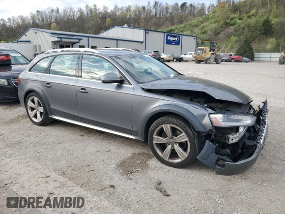 2013 Audi allroad A4 Premium Plus with VIN WA1UFAFL2DA229118, listed as a Copart auction lot 52048145 with 110,286 mi miles and Salvage Title. Bid and sale history available at DreamBid. Image 4.