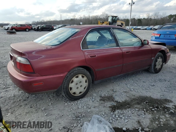 1996 Honda Accord LX with VIN 1HGCD5631TA289387, listed as a Copart auction lot 43986815 with 158,217 mi miles and Salvage Title. Bid and sale history available at DreamBid. Image 3.