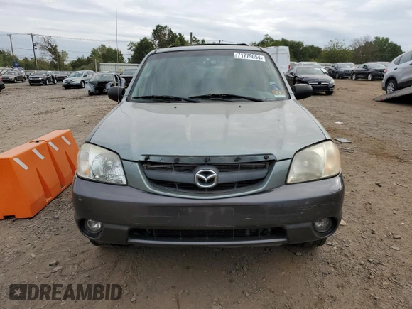 2003 Mazda Tribute LX with VIN 4F2YZ94123KM49852, listed as a Copart auction lot 71779054 with 263,938 mi miles and Salvage Title. Bid and sale history available at carsss.com. Image 5.