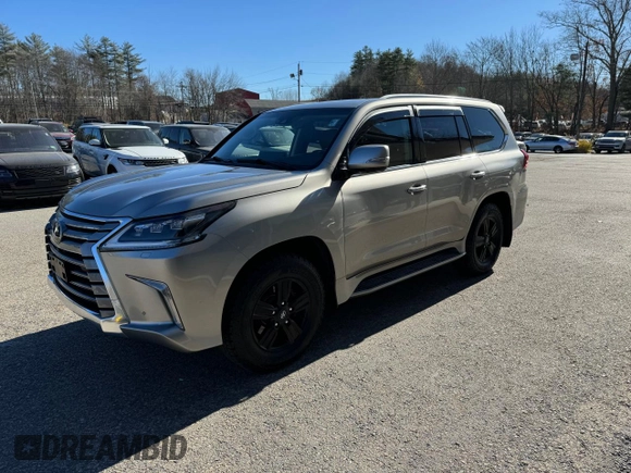 2017 Lexus LX with VIN JTJHY7AX5H4250058, listed as a Copart auction lot 80366094 with 95,464 mi miles and Clean Title. Bid and sale history available at carsss.com. Image 2.