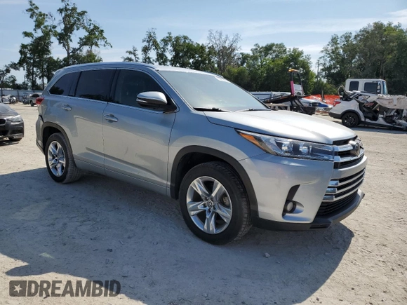 2017 Toyota Highlander Limited with VIN 5TDYZRFH6HS197887, listed as a Copart auction lot 57961905 with 114,535 mi miles and Salvage title. Bid and sale history available at DreamBid. Image 4.