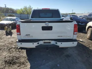 2015 Nissan Titan SL with VIN 1N6BA0ECXFN503956, listed as a Copart auction lot 80520844 with 107,989 mi miles and Salvage Title. Bid and sale history available at carsss.com. Image 6.