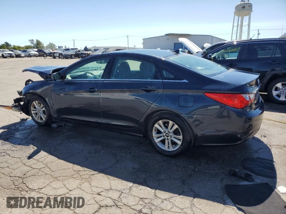 2013 Hyundai Sonata GLS with VIN 5NPEB4AC6DH617735, listed as a Copart auction lot 69898814 with 82,387 mi miles and Salvage Title. Bid and sale history available at carsss.com. Image 2.