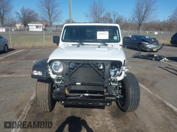 2023 Jeep Wrangler Sport S with VIN 1C4HJXDN4PW702277, listed as a IAAI auction lot 41835864 with 27,768 mi miles and . Bid and sale history available at DreamBid. Image 12.
