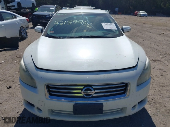 2013 Nissan Maxima SV z VIN 1N4AA5AP9DC806486, wystawiony jako IAAI lot #42159266 z przebiegiem 102 908 mil mil oraz . Historia ofert i sprzedaży dostępna na DreamBid. Obrazek 13.