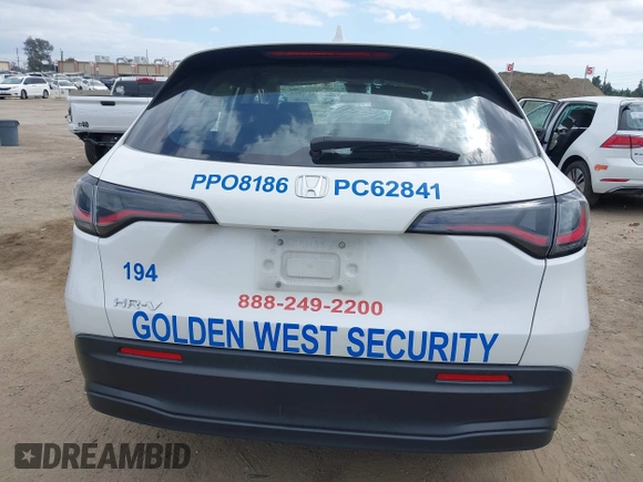 2023 Honda HR-V LX with VIN 3CZRZ1H30PM741445, listed as a IAAI auction lot 42055813 with 102,227 mi miles and . Bid and sale history available at DreamBid. Image 15.