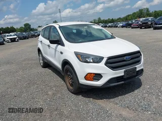 2018 Ford Escape S with VIN 1FMCU0F71JUC95380, listed as a IAAI auction lot 42599688 with 85,856 mi miles and . Bid and sale history available at DreamBid. Image 1.