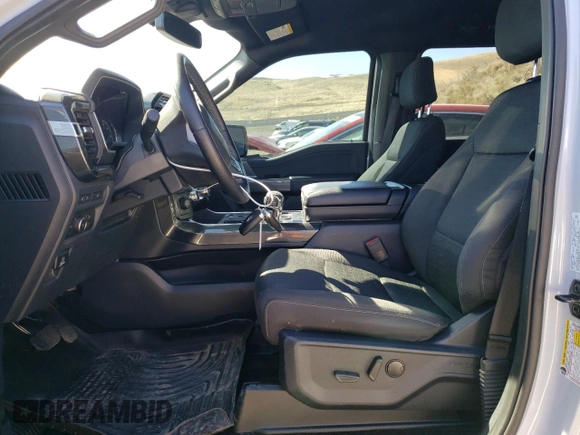 2022 Ford F-150 XL with VIN 1FTFW1E83NKE70208, listed as a Copart auction lot 49920985 with 20,745 mi miles and Salvage Title. Bid and sale history available at carsss.com. Image 7.
