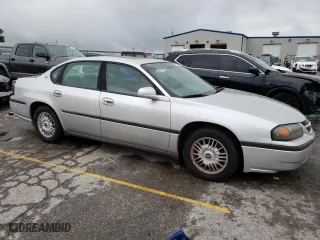 2002 Chevrolet Impala with VIN 2G1WF55K729114823, listed as a Copart auction lot 56903504 with 160,413 mi miles and Salvage Title. Bid and sale history available at carsss.com. Image 4.