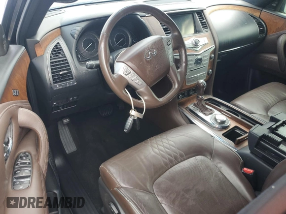 2015 Infiniti QX80 with VIN JN8AZ2NE5F9087347, listed as a Copart auction lot 75463544 with 174,302 mi miles and Non Repairable. Bid and sale history available at carsss.com. Image 8.
