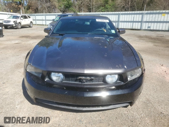 2011 Ford Mustang GT with VIN 1ZVBP8CF3B5103385, listed as a Copart auction lot 45706415 with 125,207 mi miles and Salvage Title. Bid and sale history available at carsss.com. Image 5.