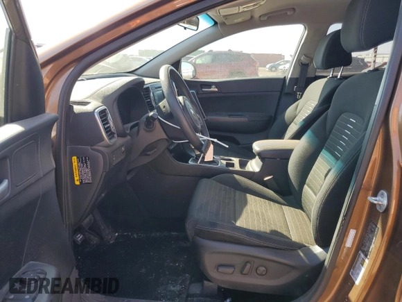 2017 Kia Sportage LX with VIN KNDPM3ACXH7053238, listed as a Copart auction lot 49084225 with 109,173 mi miles and Salvage Title. Bid and sale history available at carsss.com. Image 7.