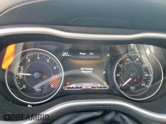 2014 Jeep Cherokee Limited with VIN 1C4PJLDS7EW312863, listed as a Copart auction lot 59418155 with 66,435 mi miles and Salvage title. Bid and sale history available at DreamBid. Image 9.