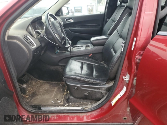 2013 Dodge Durango Crew with VIN 1C4RDJDG9DC691333, listed as a Copart auction lot 53792405 with 165,498 mi miles and Salvage title. Bid and sale history available at DreamBid. Image 7.