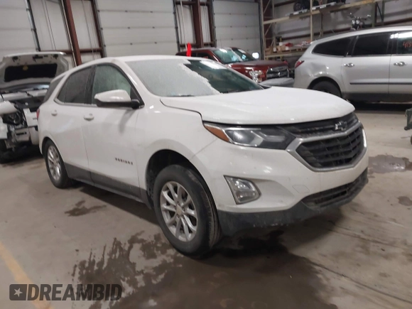 2020 Chevrolet Equinox LT with VIN 3GNAXTEV0LL279258, listed as a IAAI auction lot 41554505 with 39,901 mi miles. Bid and sale history available at carsss.com. Image 1.