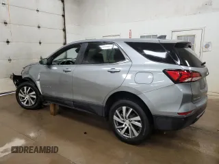 2023 Chevrolet Equinox LT with VIN 3GNAXKEG7PS200966, listed as a Copart auction lot 58599095 with 18,024 mi miles and Salvage title. Bid and sale history available at DreamBid. Image 2.
