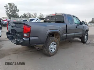 2022 Toyota Tacoma SR with VIN 3TYSX5EN8NT016817, listed as a IAAI auction lot 42140136 with 52,825 mi miles and . Bid and sale history available at DreamBid. Image 4.