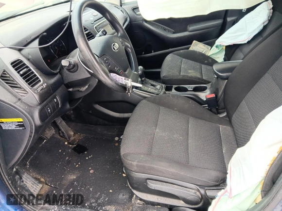 2017 Kia Forte LX with VIN 3KPFK4A74HE143933, listed as a Copart auction lot 49479375 with 89,329 mi miles and Salvage Title. Bid and sale history available at carsss.com. Image 7.