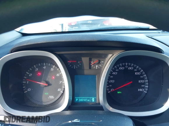 2017 Chevrolet Equinox LS with VIN 2GNALBEK9H1589672, listed as a IAAI auction lot 40798555 with 80,147 mi miles and . Bid and sale history available at carsss.com. Image 7.