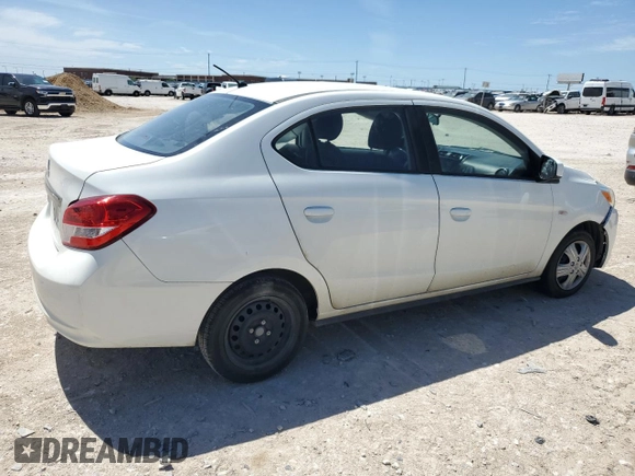 2020 Mitsubishi Mirage G4 ES with VIN ML32F3FJ5LHF04581, listed as a Copart auction lot 51094454 with 64,537 mi miles. Bid and sale history available at carsss.com. Image 3.