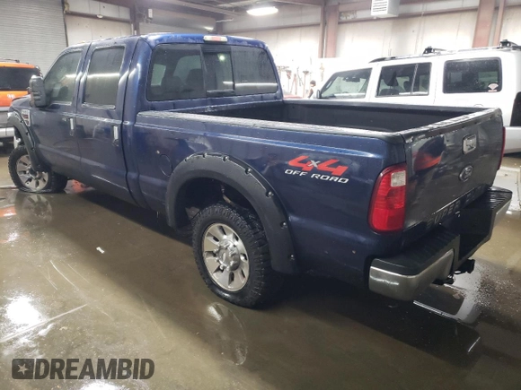 2008 Ford F-250 XL with VIN 1FTSW21R48EB32306, listed as a Copart auction lot 82715844 with 263,713 mi miles and Salvage title. Bid and sale history available at DreamBid. Image 2.