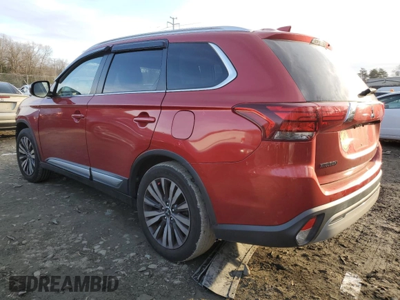 2019 Mitsubishi Outlander SE with VIN JA4AD3A30KZ034516, listed as a Copart auction lot 86527884 with 106,381 mi miles and Salvage title. Bid and sale history available at DreamBid. Image 2.