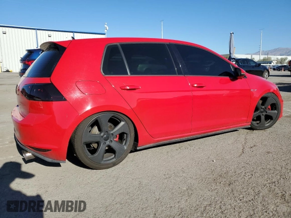 2016 Volkswagen GTI SE with VIN 3VW5T7AU8GM051306, listed as a Copart auction lot 67129154 with 67,149 mi miles and Salvage Title. Bid and sale history available at DreamBid. Image 3.