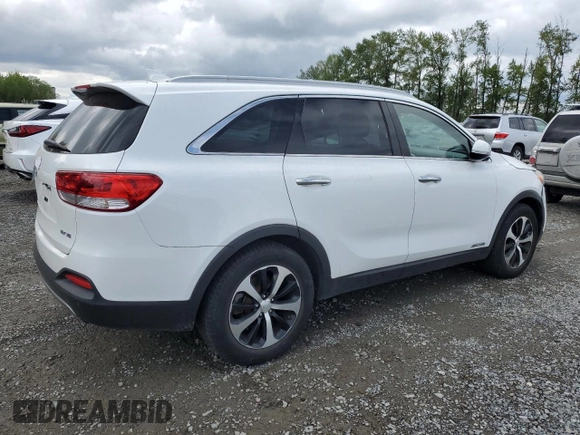 2016 Kia Sorento EX with VIN 5XYPHDA52GG097618, listed as a Copart auction lot 56941635 with 112,384 mi miles and Clean title. Bid and sale history available at DreamBid. Image 3.