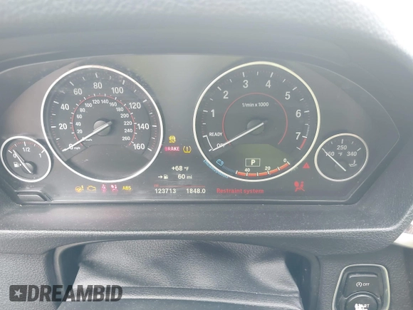 2016 BMW 4 Series 435i xDrive with VIN WBA3R5C52GK373771, listed as a IAAI auction lot 41462286 with 123,713 mi miles and . Bid and sale history available at DreamBid. Image 7.