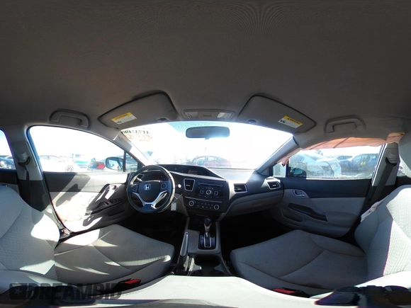2014 Honda Civic Sedan LX with VIN 2HGFB2F57EH529579, listed as a IAAI auction lot 41732190 with 95,176 mi miles. Bid and sale history available at carsss.com. Image 18.