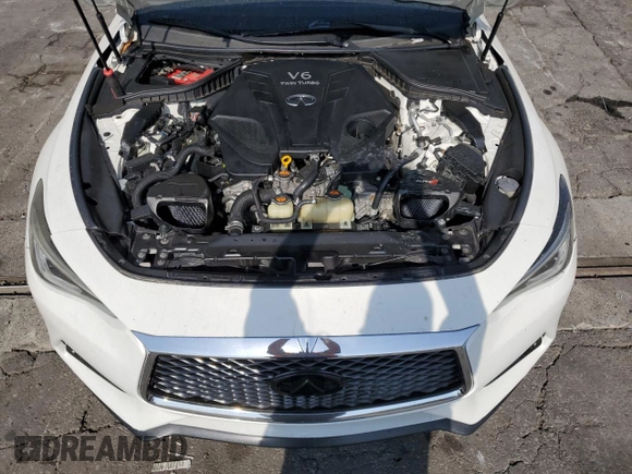 2017 Infiniti Q60 Premium with VIN JN1EV7EKXHM361205, listed as a Copart auction lot 54614045 with 72,887 mi miles and Salvage title. Bid and sale history available at DreamBid. Image 11.