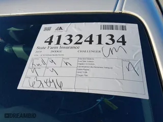 2019 Dodge Challenger SXT with VIN 2C3CDZGG3KH676194, listed as a IAAI auction lot 41324134 with 63,896 mi miles. Bid and sale history available at carsss.com. Image 18.