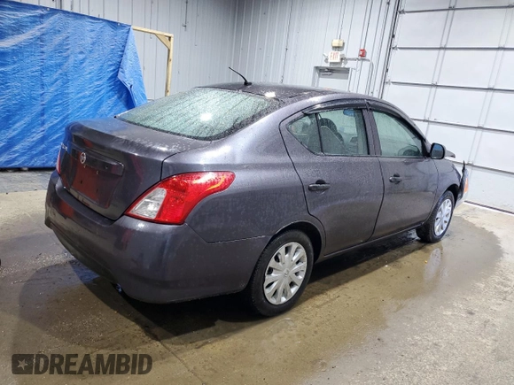 2015 Nissan Versa SV with VIN 3N1CN7AP4FL916133, listed as a Copart auction lot 55012905 with 102,026 mi miles and Salvage title. Bid and sale history available at DreamBid. Image 3.