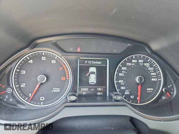 2013 Audi Q5 Premium Plus z VIN WA1LFAFP1DA086841, wystawiony jako Copart lot #62027215 z przebiegiem 93 685 mil mil oraz Szkoda całkowita • Salvage title. Historia ofert i sprzedaży dostępna na DreamBid. Obrazek 9.
