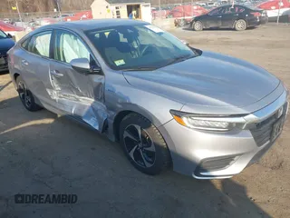 2022 Honda Insight EX with VIN 19XZE4F56NE000425, listed as a IAAI auction lot 41770382 with 86,871 mi miles. Bid and sale history available at carsss.com. Image 1.