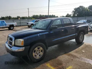 2005 Dodge Dakota SLT with VIN 1D7HE48N95S308572, listed as a Copart auction lot 58849535 with 170,991 mi miles and Salvage title. Bid and sale history available at DreamBid. Image 1.