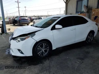 2016 Toyota Corolla L with VIN 5YFBURHE6GP449359, listed as a Copart auction lot 62223225 with 119,785 mi miles and Salvage title. Bid and sale history available at DreamBid. Image 1.