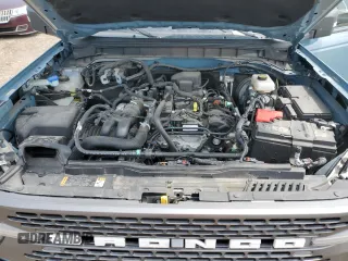 2022 Ford Bronco with VIN 1FMEE5DH7NLB89588, listed as a Copart auction lot 59777455 with 25,323 mi miles and Salvage title. Bid and sale history available at DreamBid. Image 11.