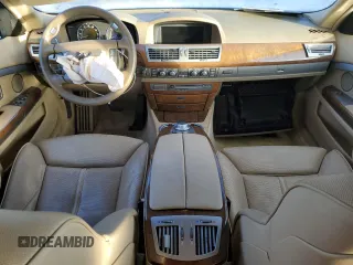2006 BMW 7 Series 750i with VIN WBAHL83596DT03728, listed as a Copart auction lot 87855795 with 127,513 mi miles and Salvage title. Bid and sale history available at DreamBid. Image 8.