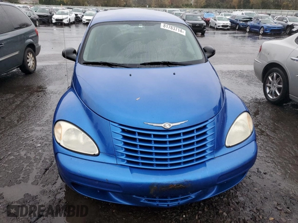 2004 Chrysler PT Cruiser with VIN 3C4FY48B64T349527, listed as a Copart auction lot 81783714 with 182,128 mi miles and Clean Title. Bid and sale history available at DreamBid. Image 5.