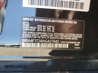 2017 BMW 4 Series 430i с VIN WBA4F7C56HG437842, выставлен на аукционе Copart как лот 62889695 с пробегом 99 170 миль миль и Списание • Salvage title. История ставок и продаж доступна на DreamBid. Изображение 12.