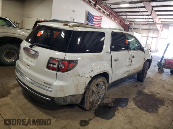 2017 GMC Acadia Limited z VIN 1GKKVSKD8HJ185835, wystawiony jako Copart lot #49354345 z przebiegiem Nie podano mil oraz Czysty tytuł • Clean title. Historia ofert i sprzedaży dostępna na DreamBid. Obrazek 3.