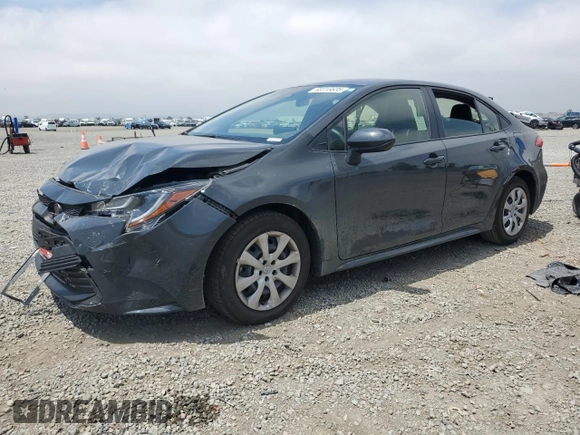 2024 Toyota Corolla LE with VIN JTDB4MEEXR3017537, listed as a Copart auction lot 60832825 with 23,779 mi miles and Salvage title. Bid and sale history available at DreamBid. Image 1.