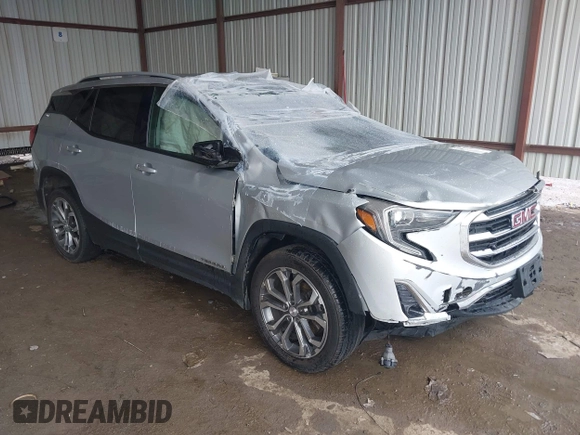 2020 GMC Terrain SLT z VIN 3GKALPEXXLL245121, wystawiony jako IAAI lot #42184014 z przebiegiem 110 011 mil mil oraz . Historia ofert i sprzedaży dostępna na DreamBid. Obrazek 1.