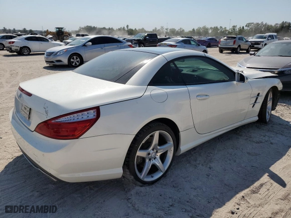 2014 Mercedes-Benz SL-Class SL 550 with VIN WDDJK7DA8EF021974, listed as a Copart auction lot 75754794 with 0 mi miles and Salvage Title. Bid and sale history available at carsss.com. Image 3.