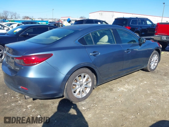 2015 Mazda 6 i Sport with VIN JM1GJ1U54F1196647, listed as a IAAI auction lot 41286544 with 133,654 mi miles and . Bid and sale history available at carsss.com. Image 4.